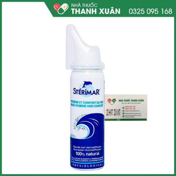 Sterimar Nose Hygiene and comfort - Phòng ngừa các bệnh lý tai mũi họng hiệu quả